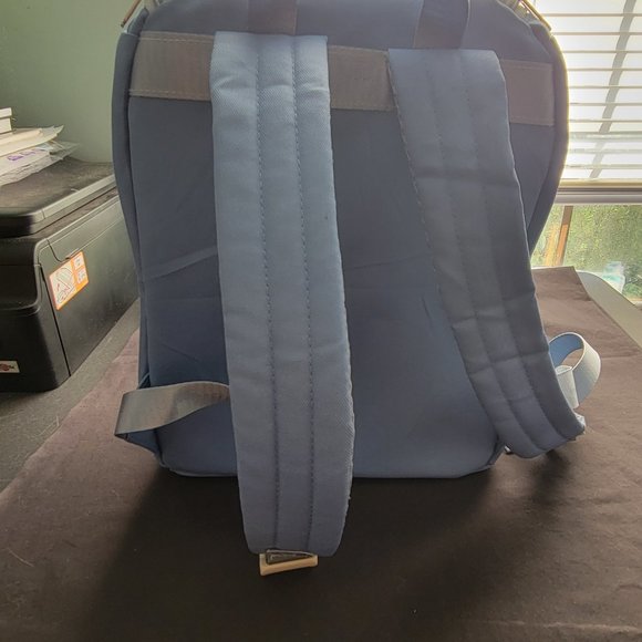 June Shine Insulated Cooler Backpack Marine Blue Adjustable Straps - Picture 5 of 5